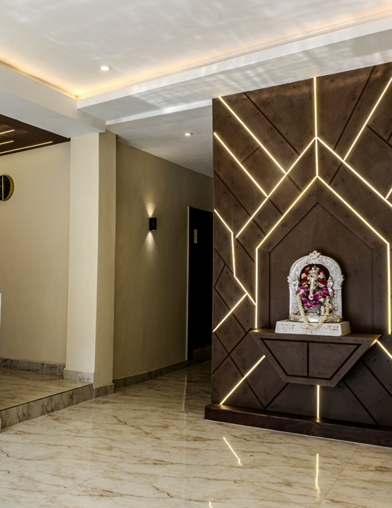 Luxury hotel interior at Hotel MS Chola Chennai